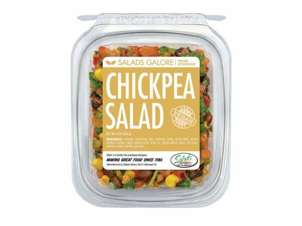 Specialty Salad, Chick Pea Salad Packaged