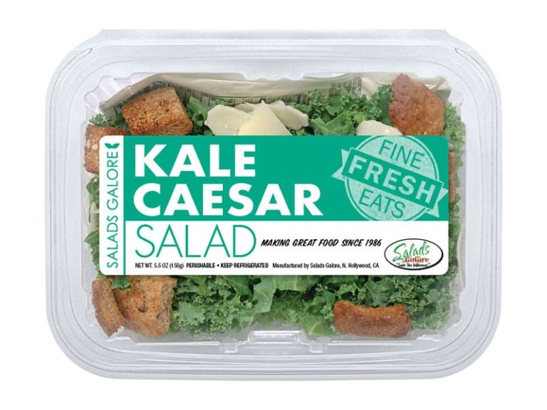 Traditional Salad Kale Caesar Salads Galore